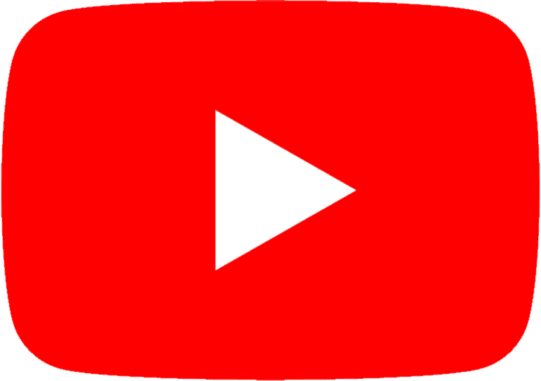 YouTube logo red